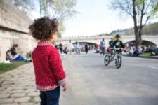 Parc Rive de Seine - enfant