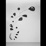 Alexander Calder - Black Widow, 1948 Tôle, fil de fer et peinture | Sheet metal, wire and  paint 325,1 x 251, 5 cm Instituto de Arquitetos do Brasil - Departamento de São Paulo